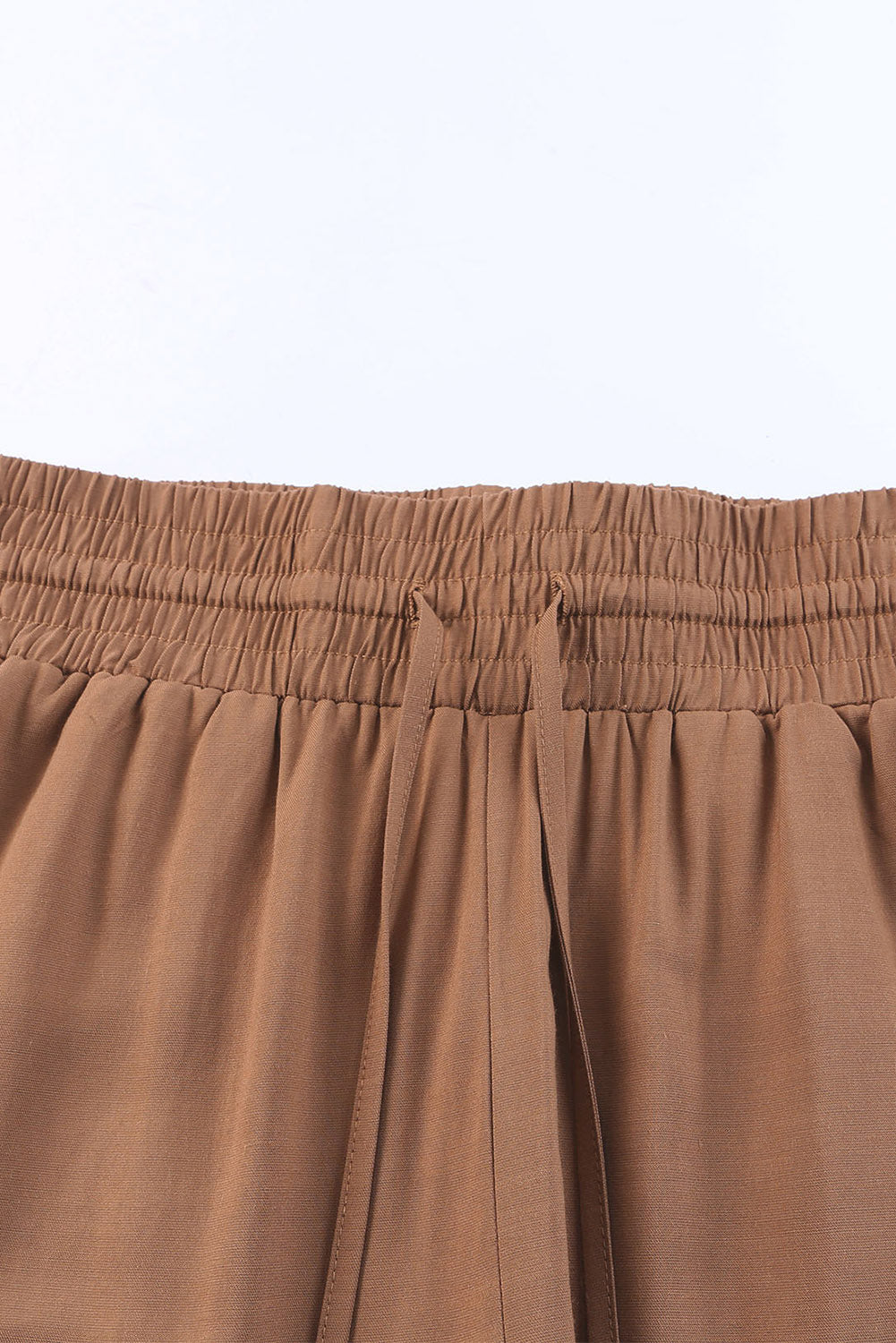 Kenzie Drawstring Elastic Waist Casual Wide Leg Pants From Threaded Pear