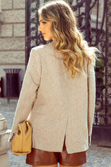 Nataly Single Breasted Elegant Suit Jacket from Threaded Pear