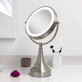 Lighted Makeup Mirror with Magnification & Battery/Cordless from Zadro