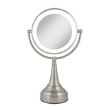 Lighted Makeup Mirror with Magnification & Battery/Cordless from Zadro