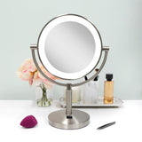Laguna Lighted Makeup Mirror with Magnification from Zadro