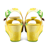 Chocolaticas® Lemonade Stand Women's Sandal From Hot Chocolate Design