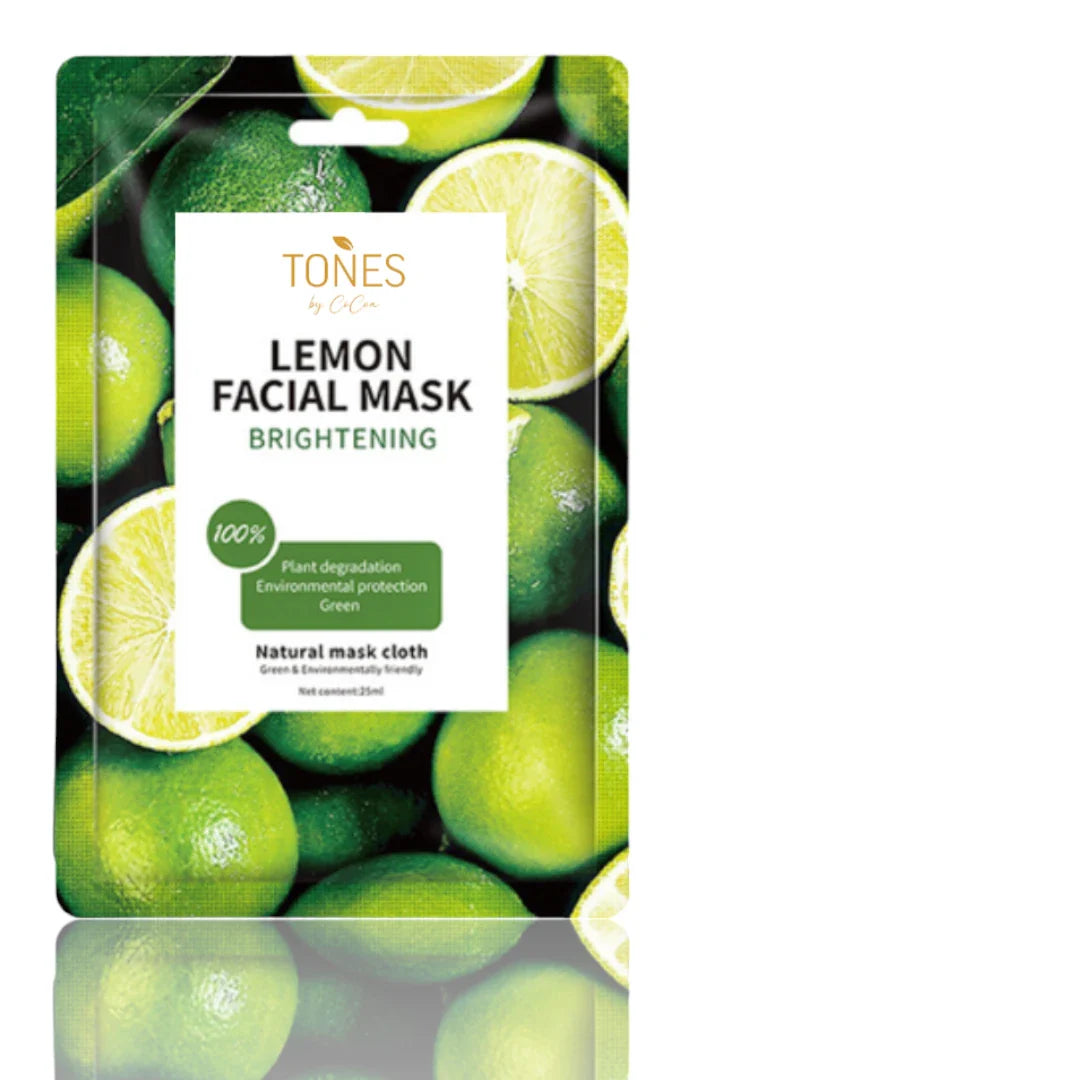 Premium Organic Plant Extract Facial Masks (3 Pack) From Tones by Cocoa
