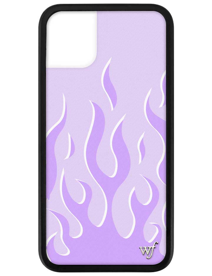 Flames | Lavender iPhone Case from Wildflower Cases