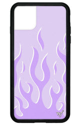 Flames | Lavender iPhone Case from Wildflower Cases
