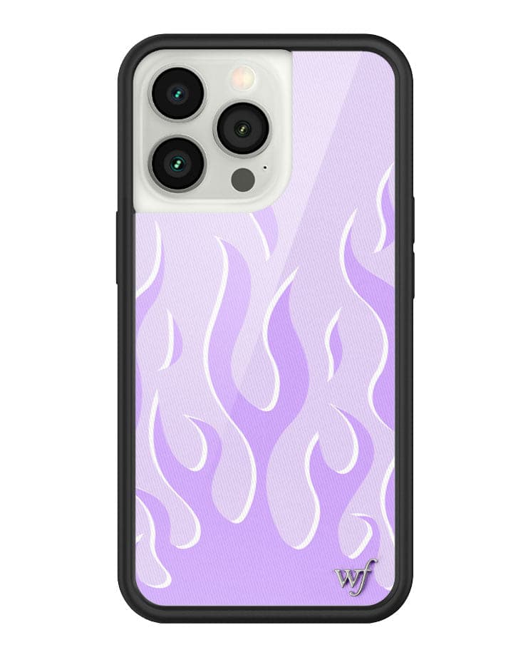 Flames | Lavender iPhone Case from Wildflower Cases