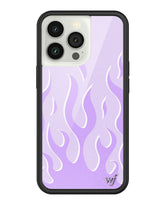 Flames | Lavender iPhone Case from Wildflower Cases