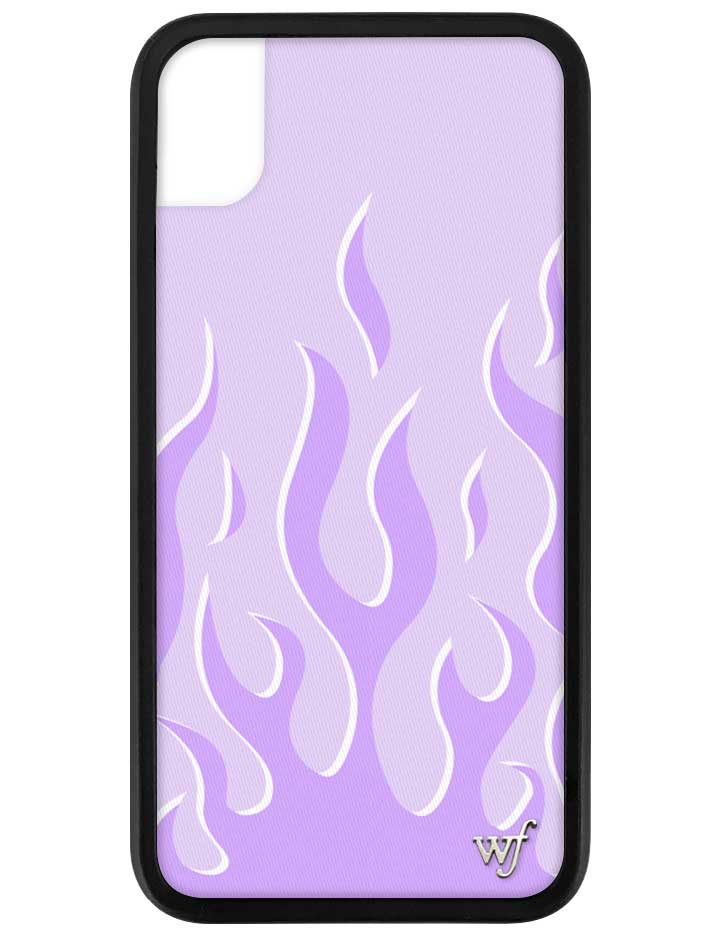Flames | Lavender iPhone Case from Wildflower Cases