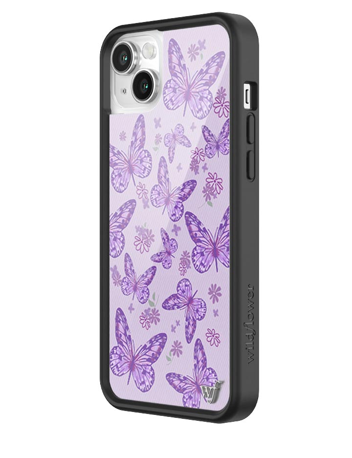 Lavender Butterfly iPhone Case from Wildflower Cases