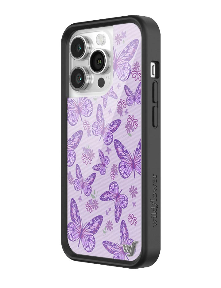 Lavender Butterfly iPhone Case from Wildflower Cases