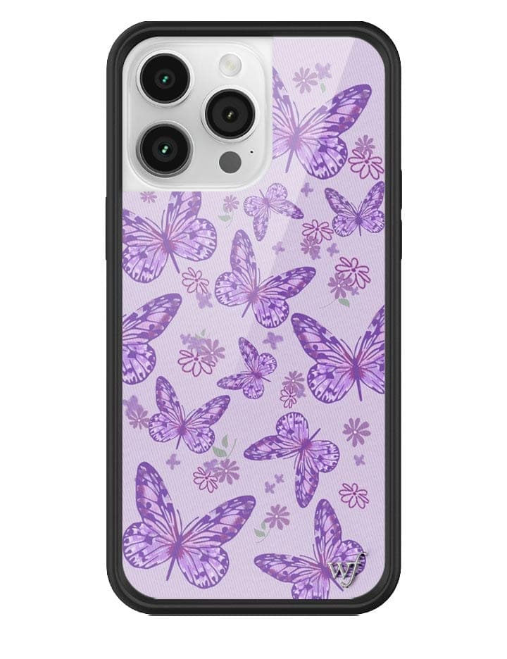Lavender Butterfly iPhone Case from Wildflower Cases