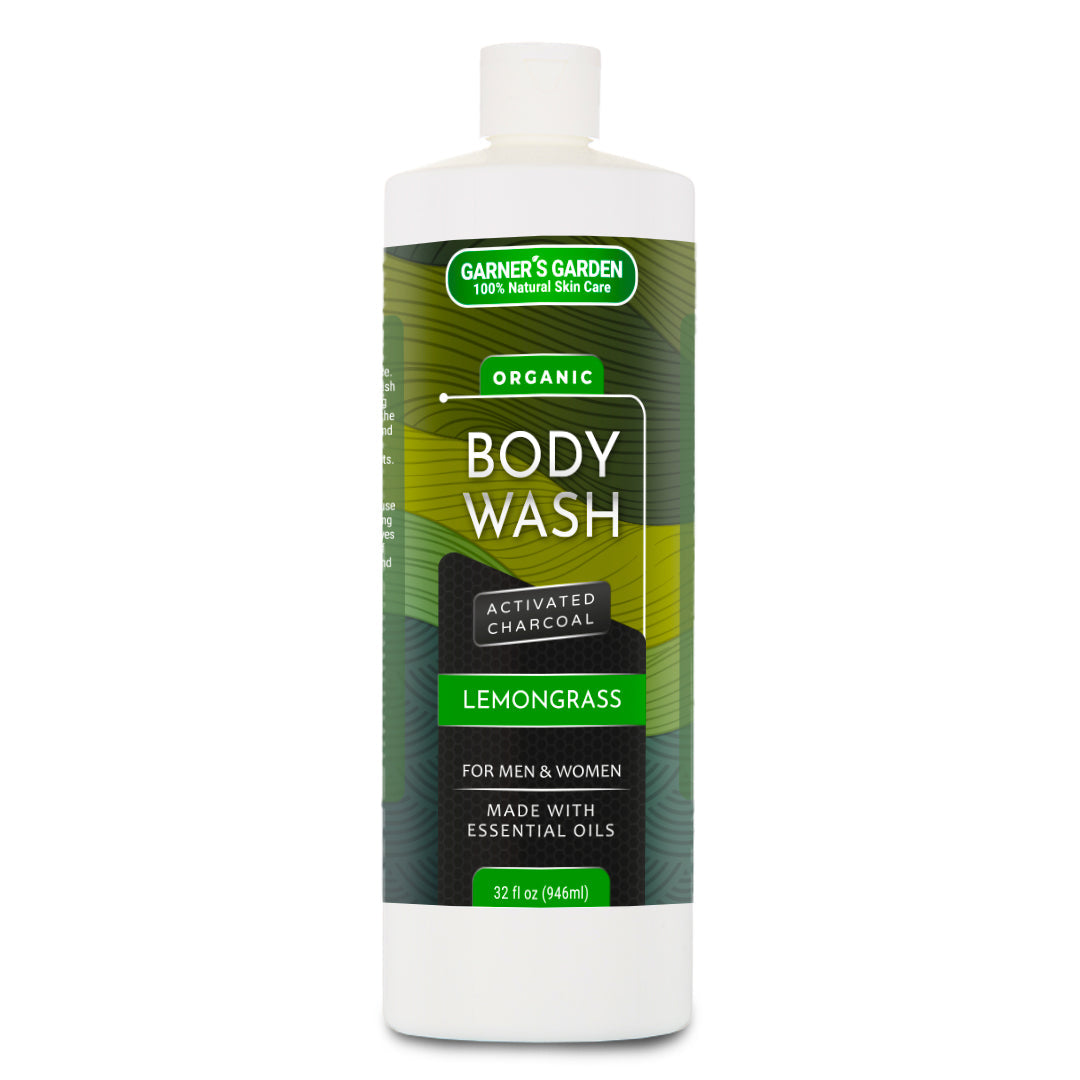 Activated Charcoal Organic Body Wash from Garner's Garden