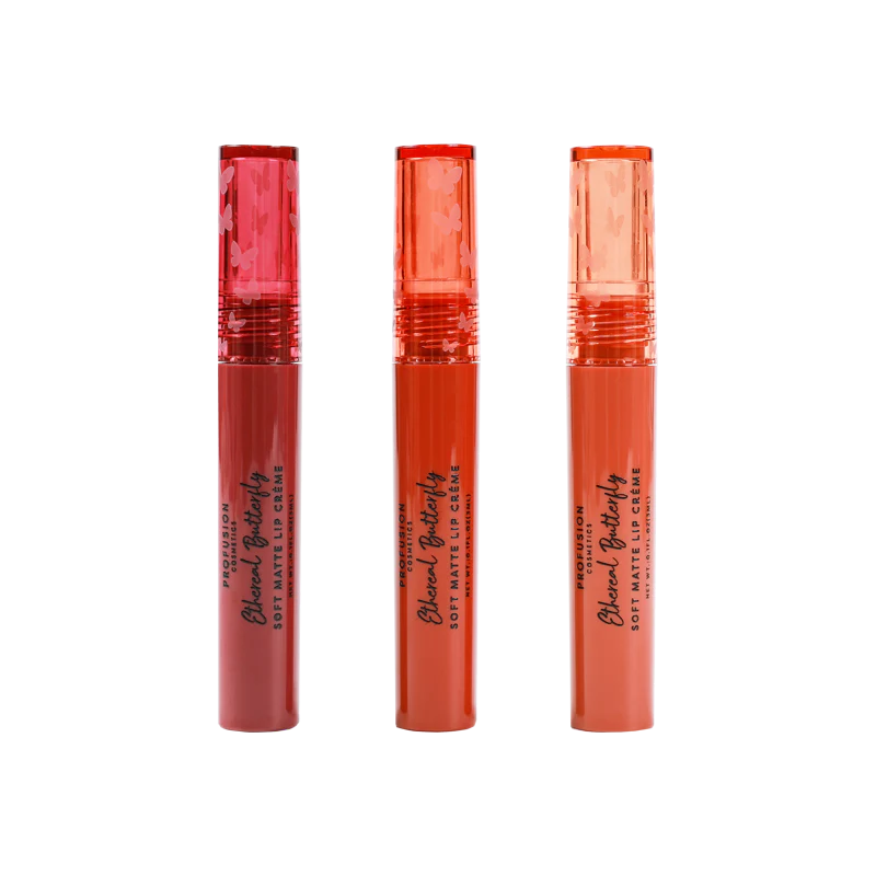 Empowered Butterfly | Soft Matte Lip Crème Set from Profusion Cosmetics