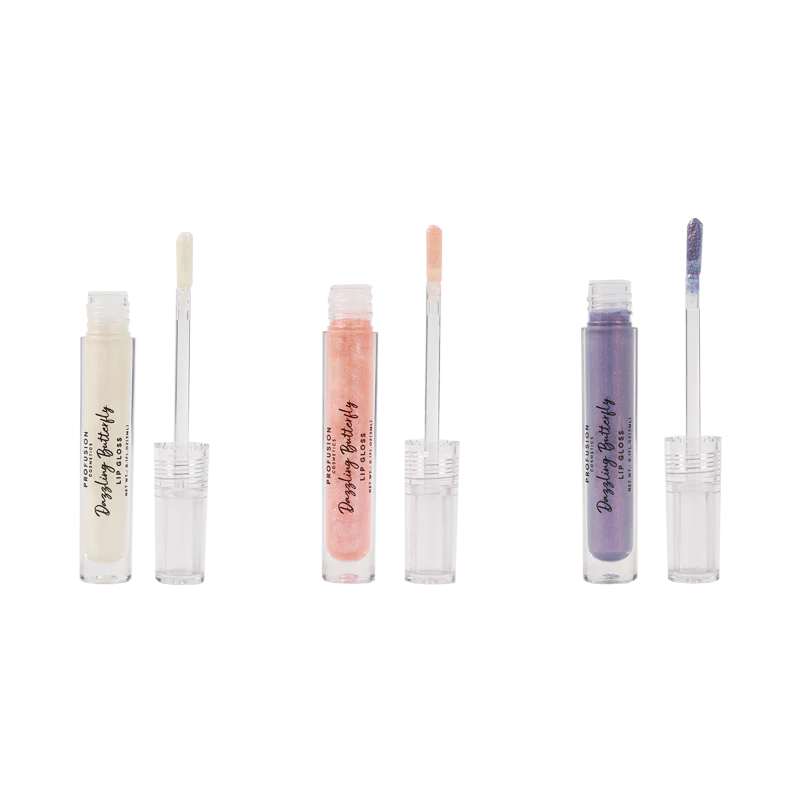 Empowered Butterfly | Glassy Lip Gloss Set from Profusion Cosmetics