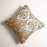 DaDa Bedding Bohemian Floral Paisley Garden Coral Teal Quilted Bedspread Set (LH1403) from DaDalogy Bedding Collection