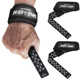 JerkFit Death Straps, Traditional Lifting Straps with Double Sided Skull-Grip from JerkFit