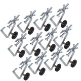 GRIFFIN - Crank Up Triangle Light Truss System - DJ Booth Trussing Stand Kit for Light Cans & Speakers - Pro Audio Lighting Stage Platform Package from GeekStands