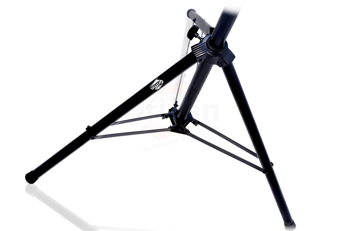GRIFFIN - Crank Up Triangle Light Truss System - DJ Booth Trussing Stand Kit for Light Cans from GeekStands
