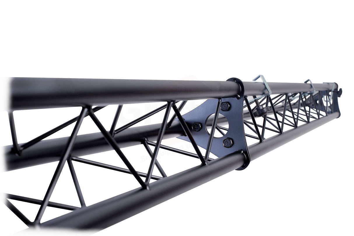 GRIFFIN - Crank Up Triangle Light Truss System - DJ Booth Trussing Stand Kit for Light Cans from GeekStands