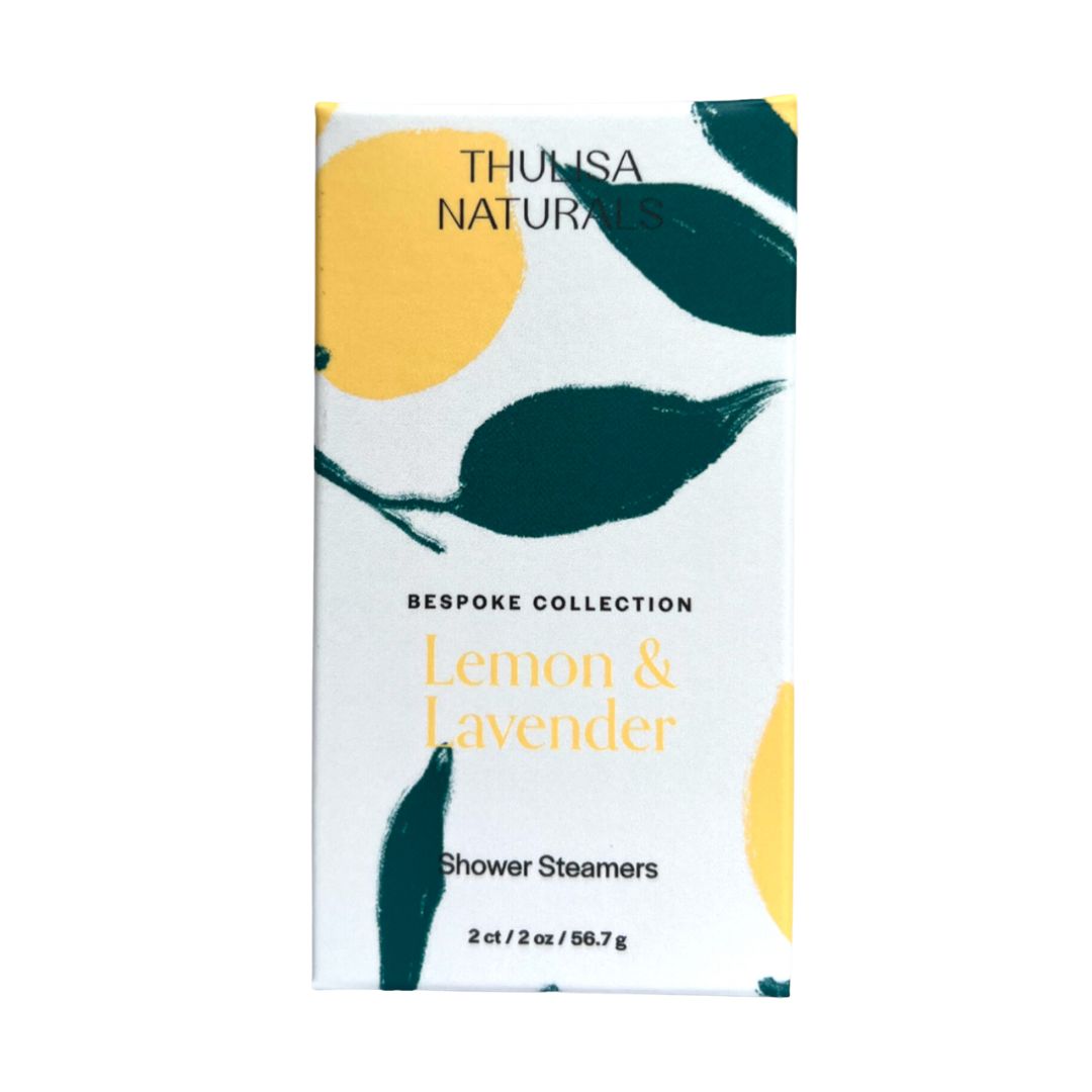 Lavender & Lemon Shower Steamers  -2 Pack from Thulisa Naturals