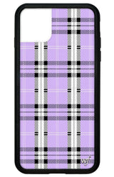 Plaid | Lavender iPhone Case from Wildflower Cases