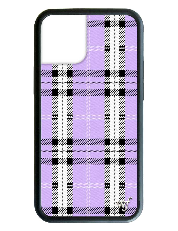 Plaid | Lavender iPhone Case from Wildflower Cases