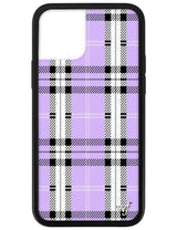 Plaid | Lavender iPhone Case from Wildflower Cases