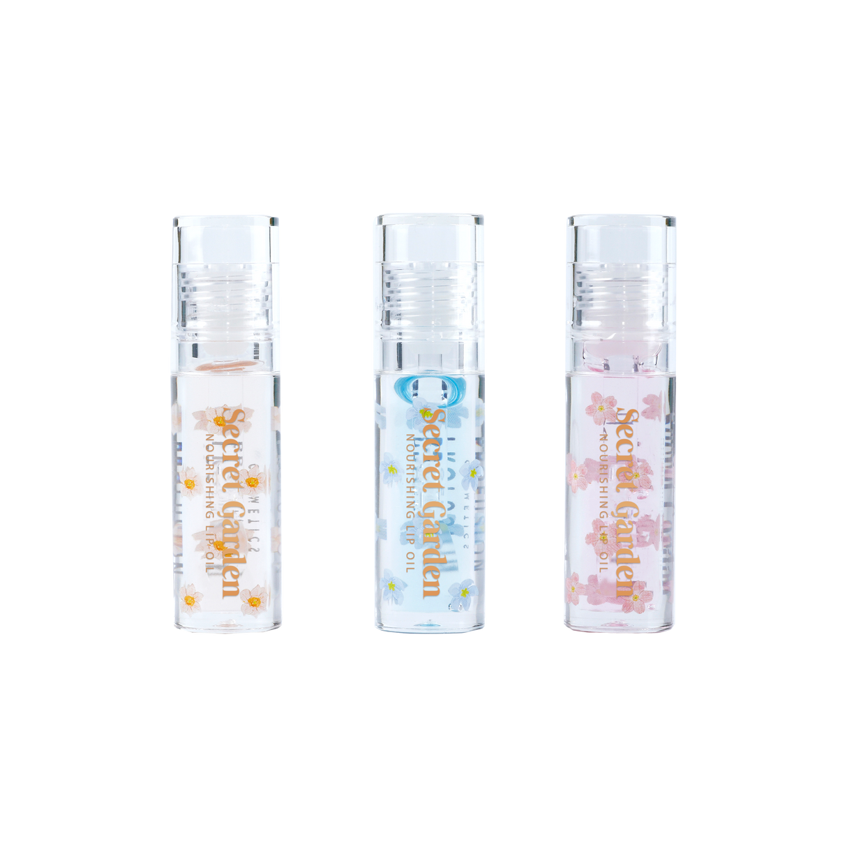 Petal Perfect | Secret Garden Nourishing Lip Oil Set from Profusion Cosmetics