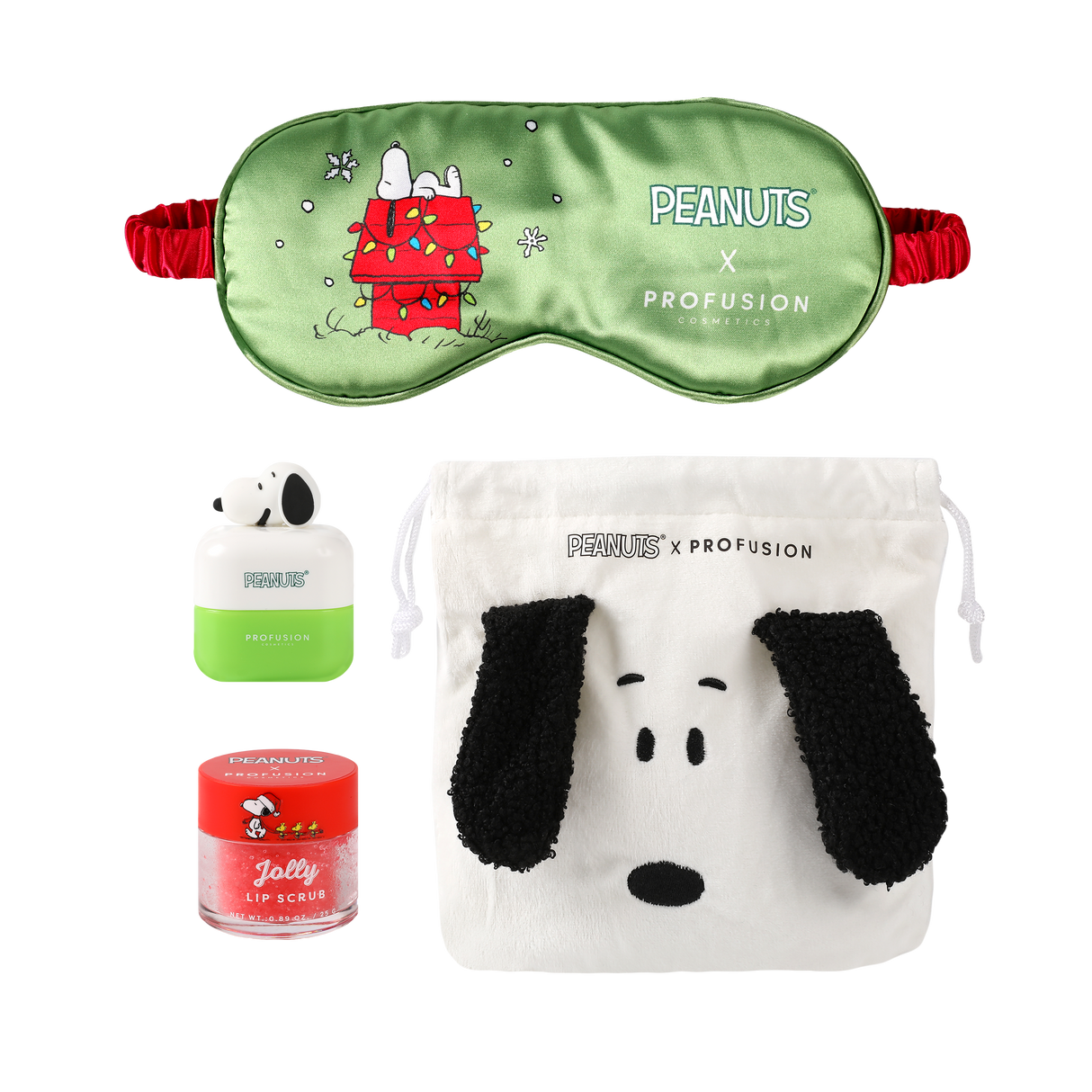 Peanuts Holiday | And To All A Goodnight Set from Profusion Cosmetics
