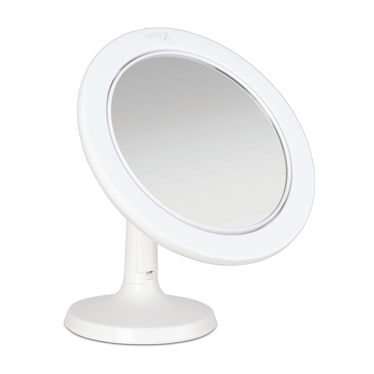 Hudson Lighted Makeup Mirror with Magnification & Suction Cup from Zadro