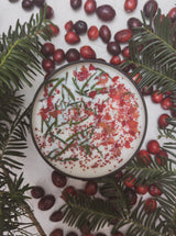 GATHER HERE Cranberry Pine Candle from Ash & Rose