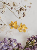 Petite Floral Stud Earrings from Ash & Rose