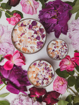 LOVE NOTES Rose + Pink Salt Candle from Ash & Rose