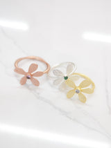 Five Petal Wildflower Ring from Ash & Rose
