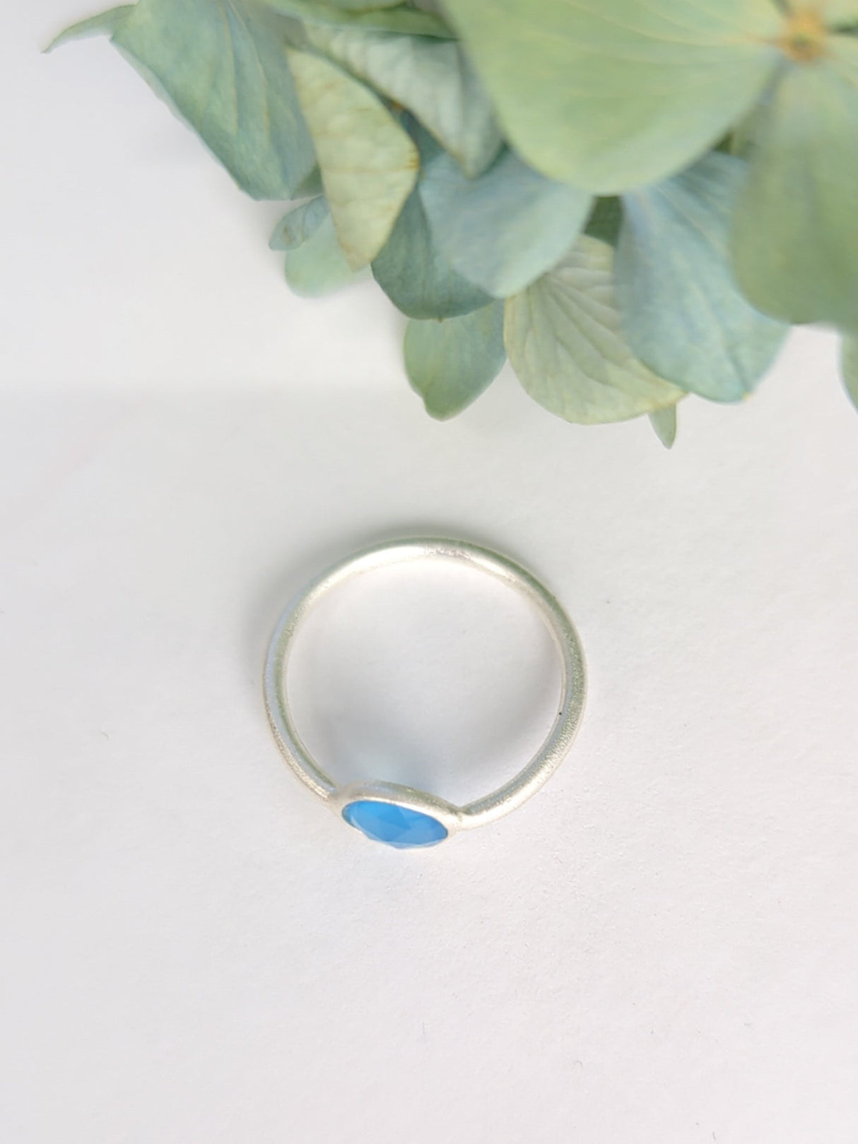 Mini Pebble Ring - Silver from Ash & Rose