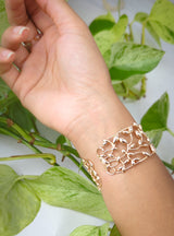 Olive Leaf Cuff Bracelet from Ash & Rose