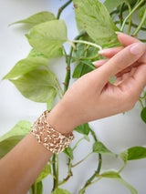 Olive Leaf Cuff Bracelet from Ash & Rose