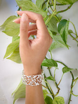 Olive Leaf Cuff Bracelet from Ash & Rose