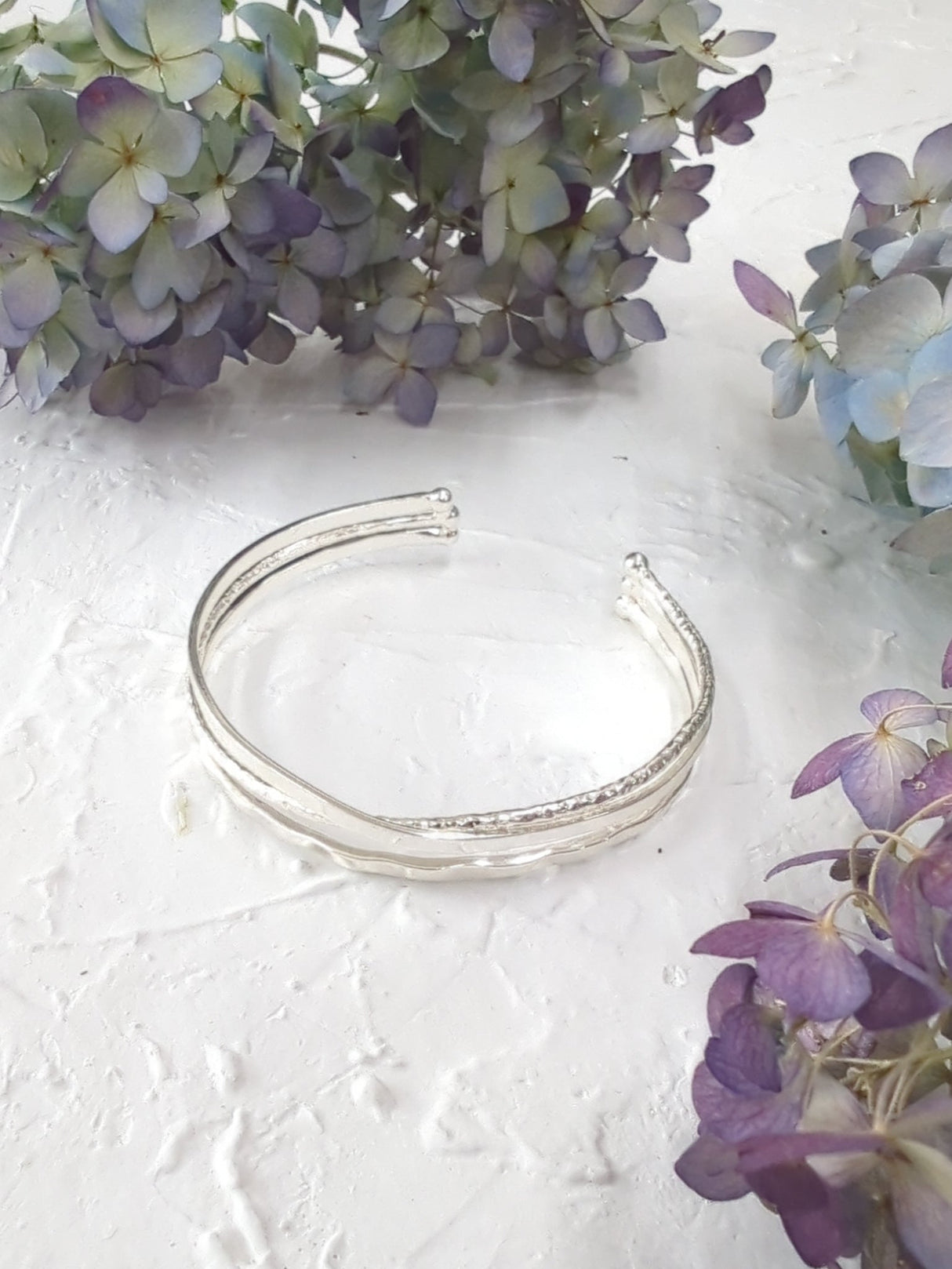 Crossed Branches Cuff Bracelet from Ash & Rose