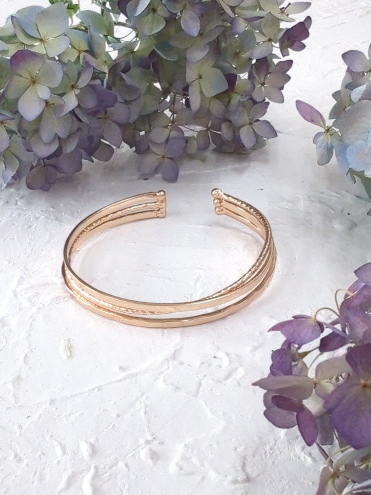 Crossed Branches Cuff Bracelet from Ash & Rose