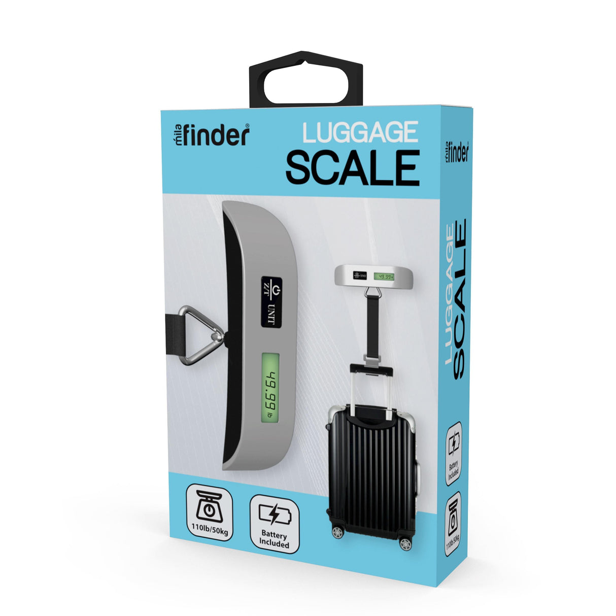 Digital Luggage Hand Scale - Pack of 12 from Mila Lifestyle Accessories