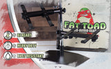 Double DJ Laptop Stand by FAT TOAD - 2 Tier PC Table Holder - Portable Computer Clamp Equipment Rack from GeekStands