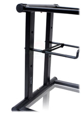 Folding DJ Laptop Stand with Sub-tray Shelf by FAT TOAD - Pro Audio Computer Table Top Rack Stand from GeekStands