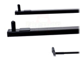 Folding DJ Laptop Stand with Sub-tray Shelf by FAT TOAD - Pro Audio Computer Table Top Rack Stand Mount for iPads, Mixer Controller & Tablets PC Gear from GeekStands