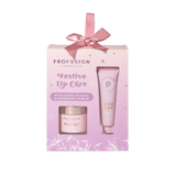 Frosted Snow Sparkle | Sugar Lip Scrub and Hydrating Lip Balm from Profusion Cosmetics