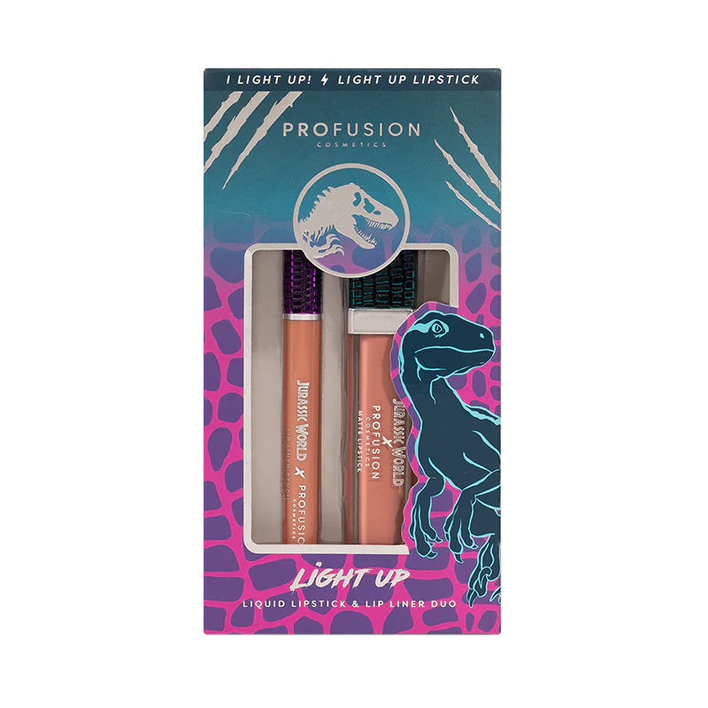 Jurassic World | Light Up! Lip Kit from Profusion Cosmetics