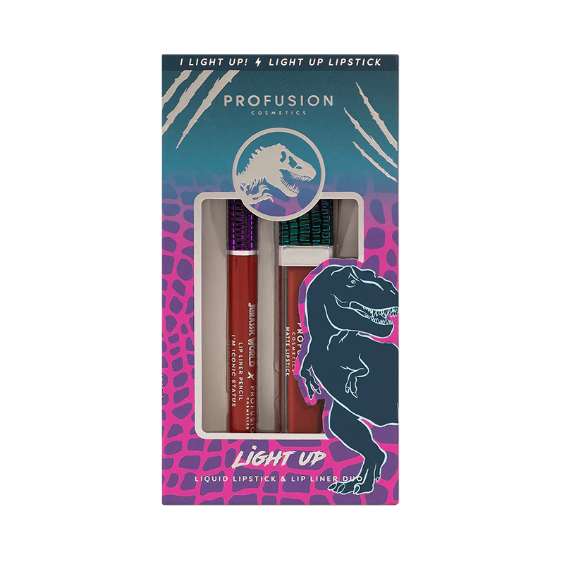 Jurassic World | Light Up! Lip Kit from Profusion Cosmetics