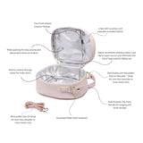 Monaco Snack Bag | Pastel Pink From Luli Bebé
