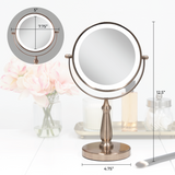 Lighted Makeup Mirror with Magnification from Zadro