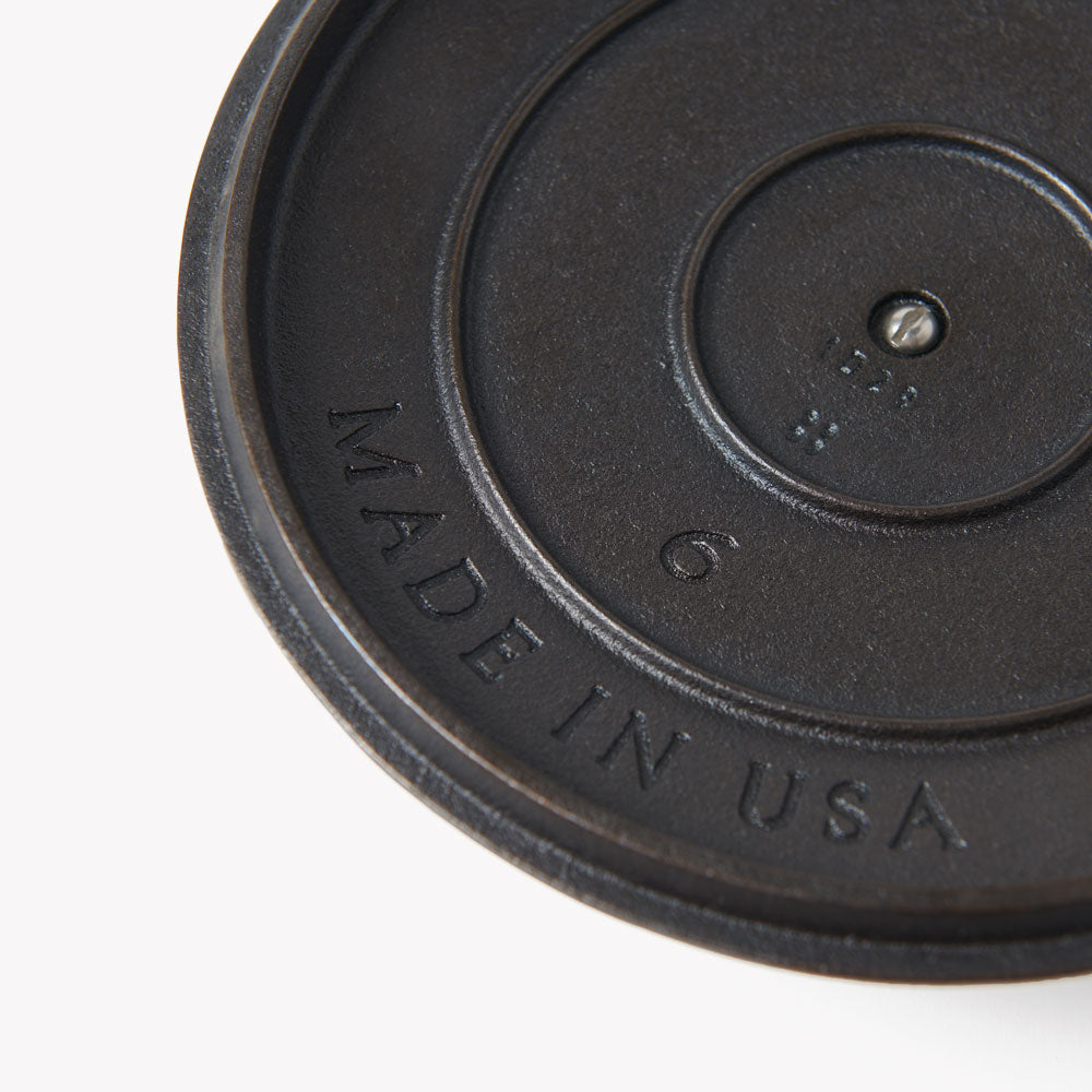 No.6 Cast Iron Skillet Lid From Field Company